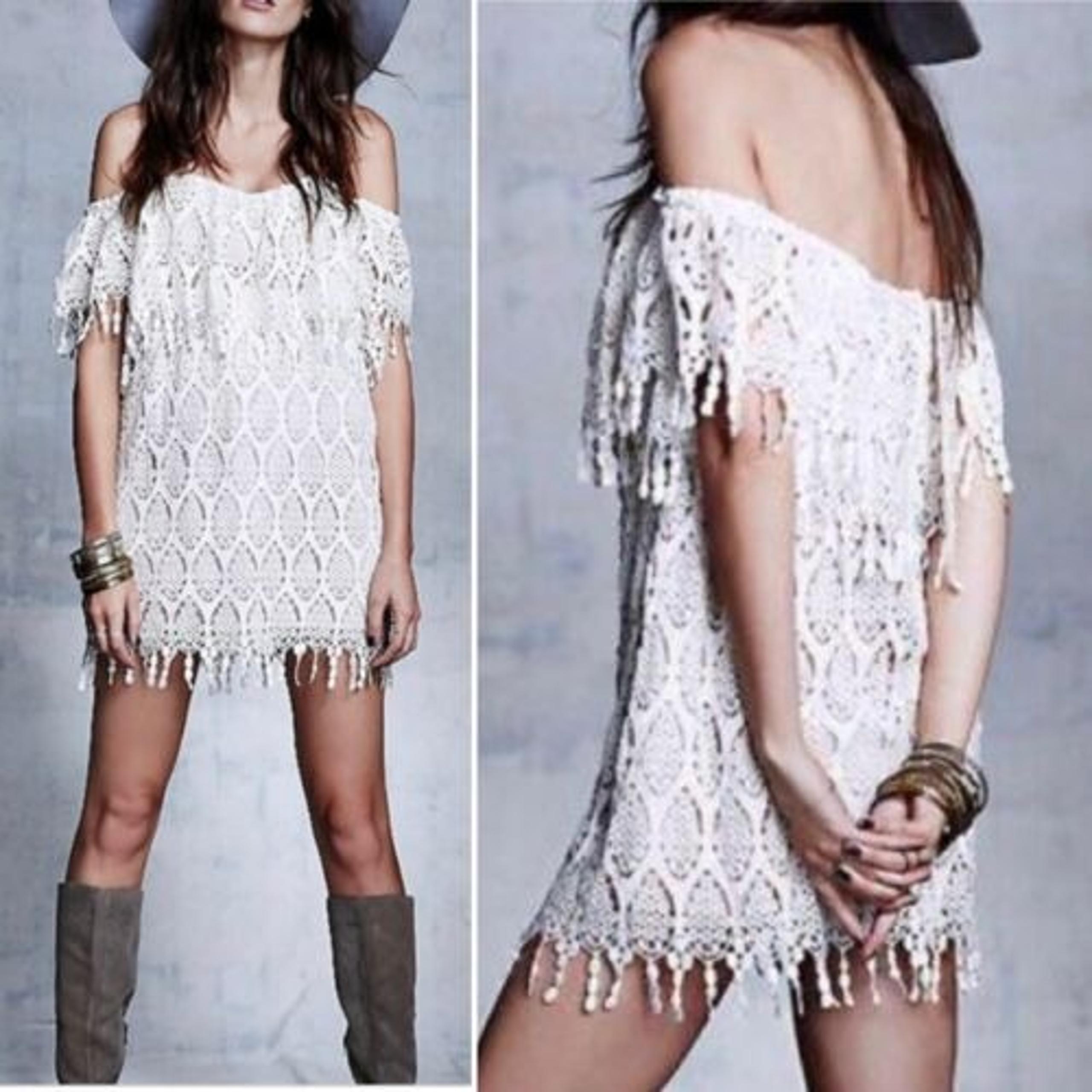 Stone Cold Fox Size XS Iowa Lace Mini Dress Ivory Cream