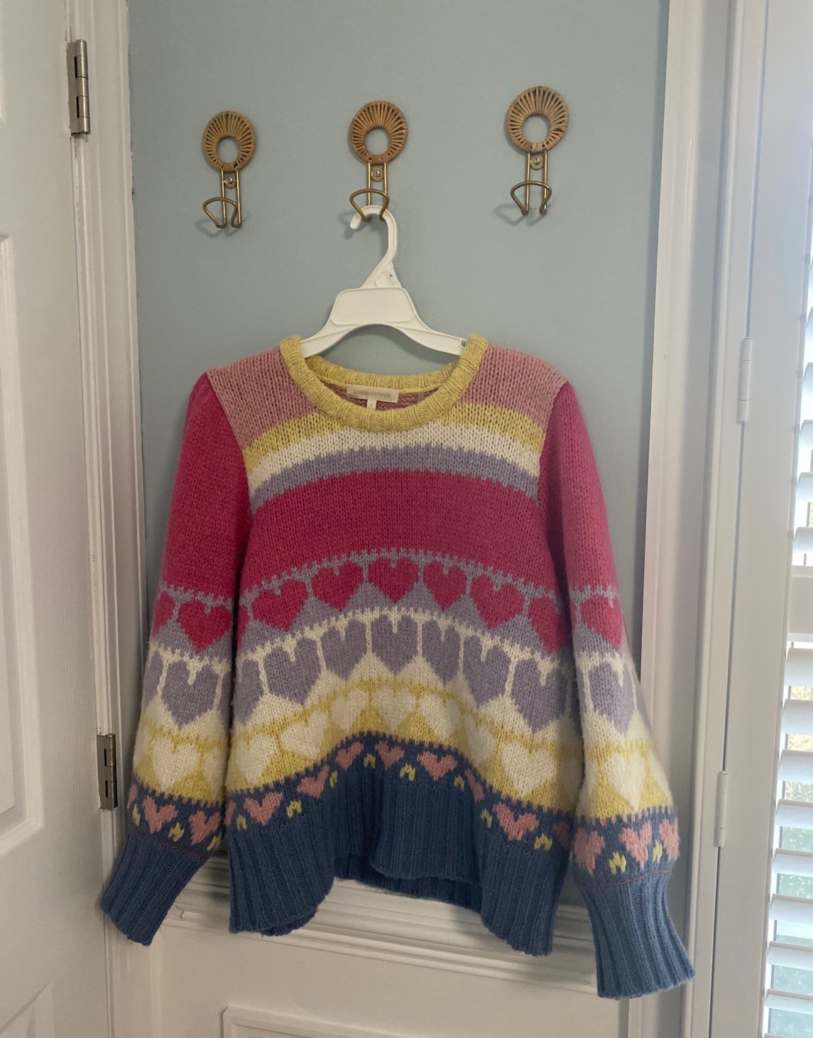 LoveShackFancy heart Sweater
