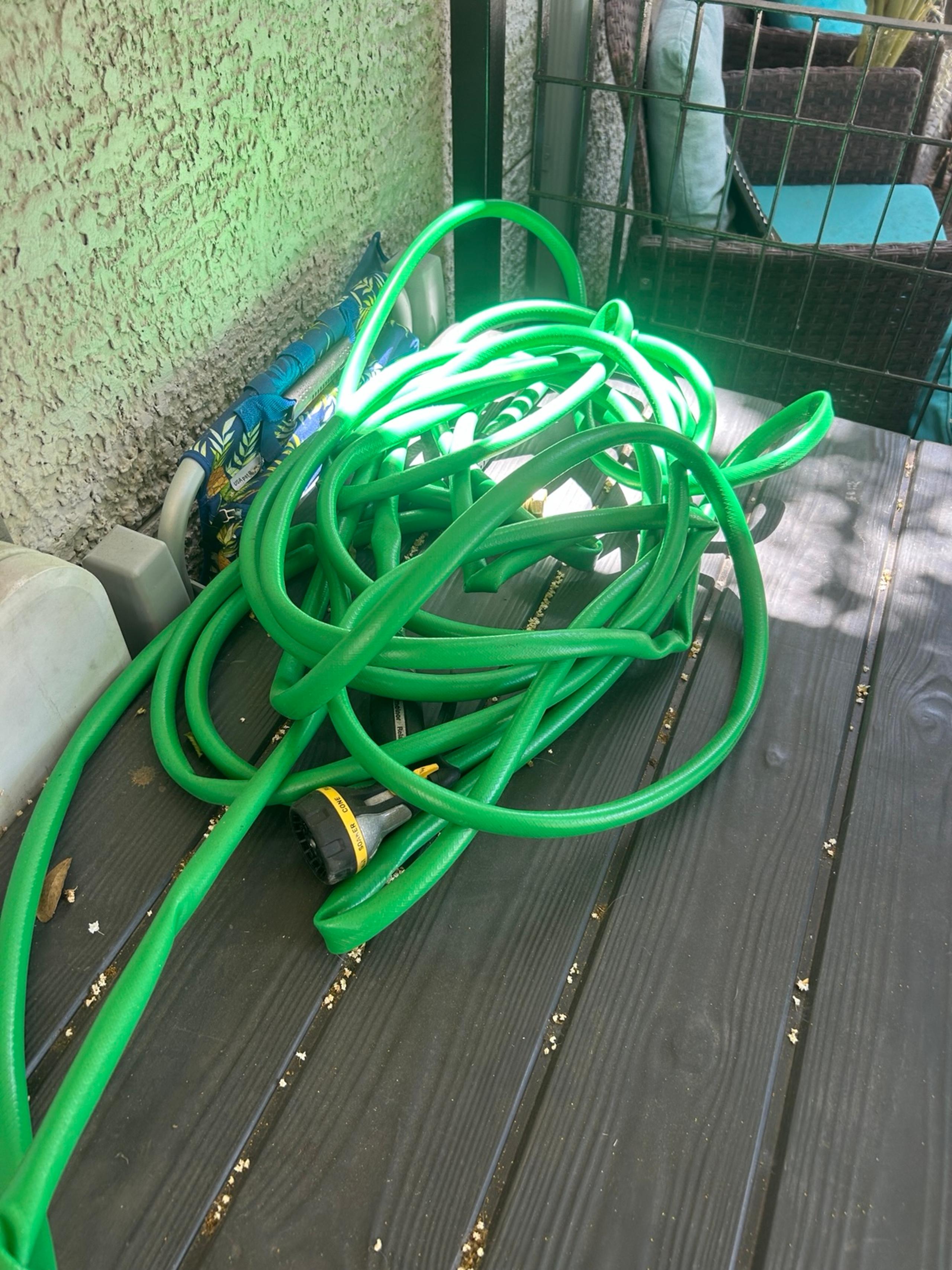 Hose and nozzle
