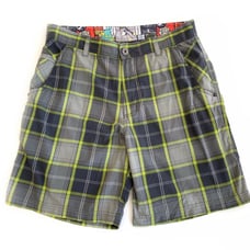 LULULEMON PLAID MENS SHORTS