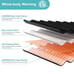 Heated Blanket Flannel Washable Queen Size Electric Blanket with 4 Heat Setting