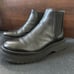 Zara Chunky Chelsea Black Boots Men’s Size 10 Or 43 Made In Albania