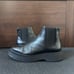 Zara Chunky Chelsea Black Boots Men’s Size 10 Or 43 Made In Albania