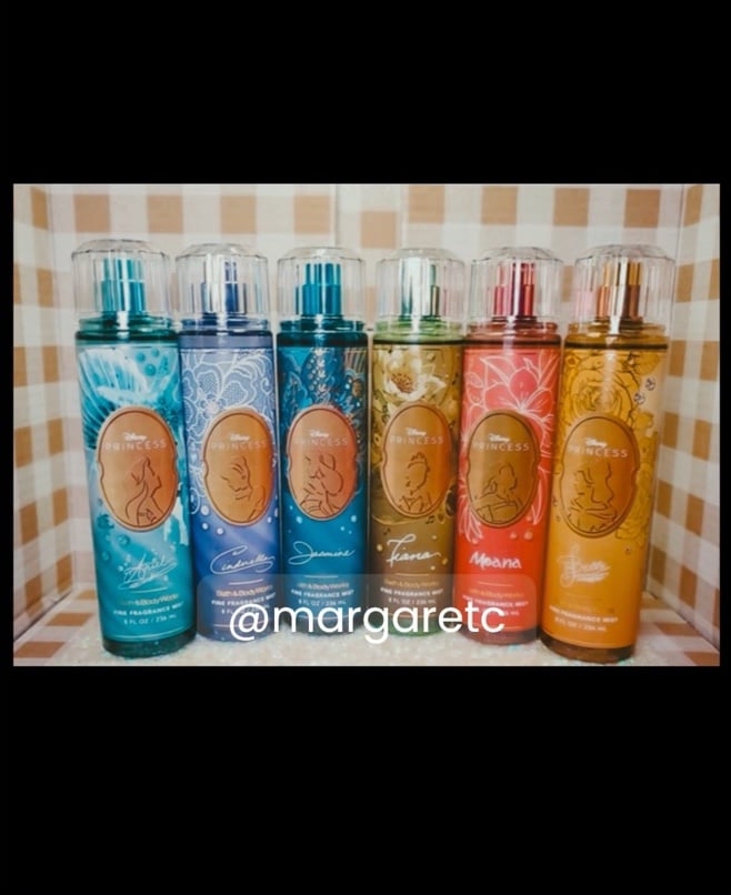 Bath & Body Works Complete Limited Edition Disney Princess Fine Fragrance Mist