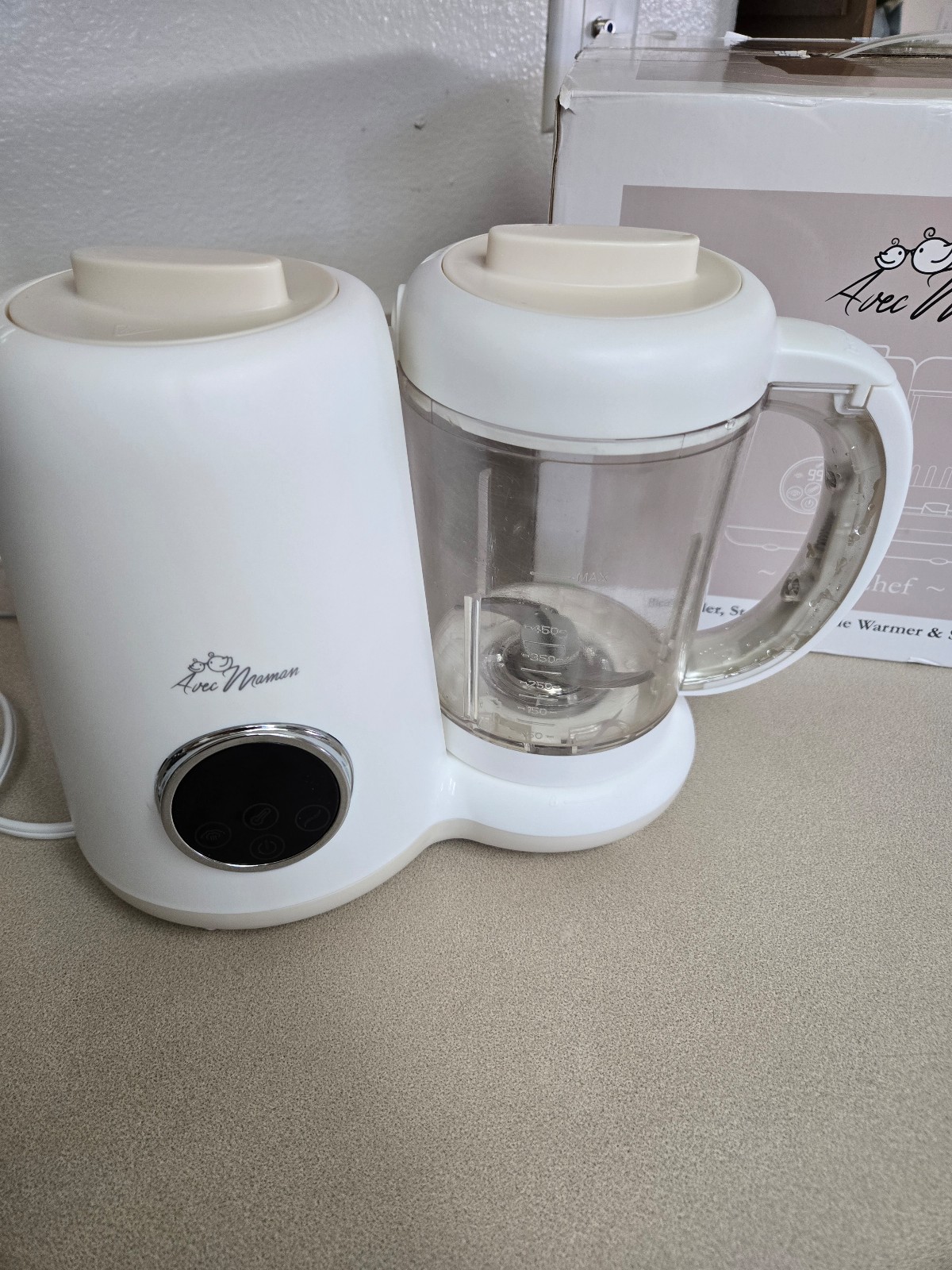 Baby food blender/steamer