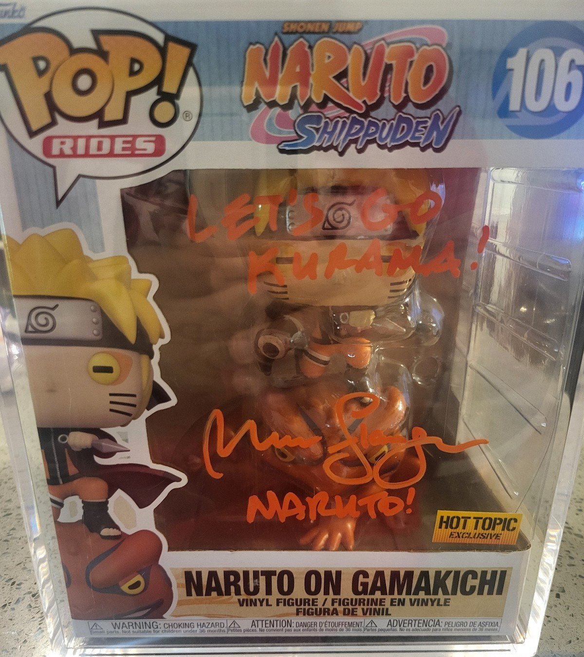 Naruto on Gamakichi