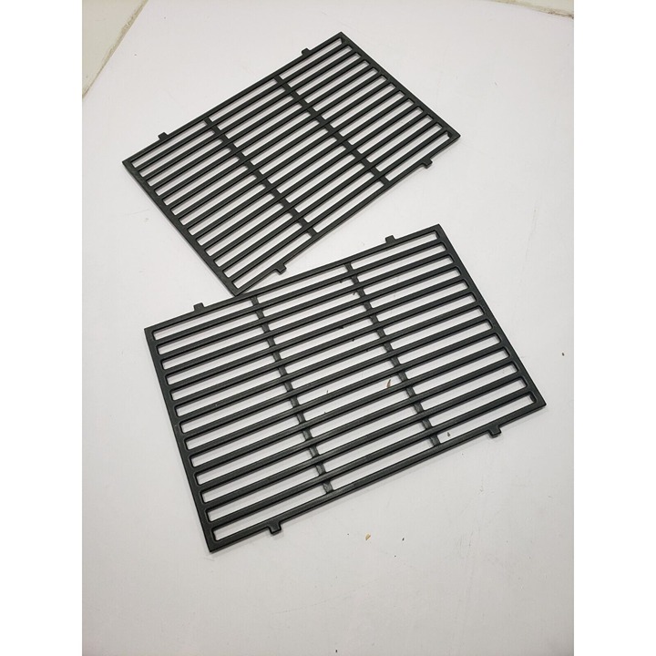 Lot of 2 18.7 Replacement Cast Iron Grill Grates for Weber Spirit Series New