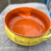 De Silva Terre d' Umbria Casserole Dish ITALY Terracotta Handmade Orange