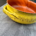 De Silva Terre d' Umbria Casserole Dish ITALY Terracotta Handmade Orange