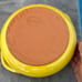 De Silva Terre d' Umbria Casserole Dish ITALY Terracotta Handmade Orange