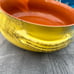 De Silva Terre d' Umbria Casserole Dish ITALY Terracotta Handmade Orange