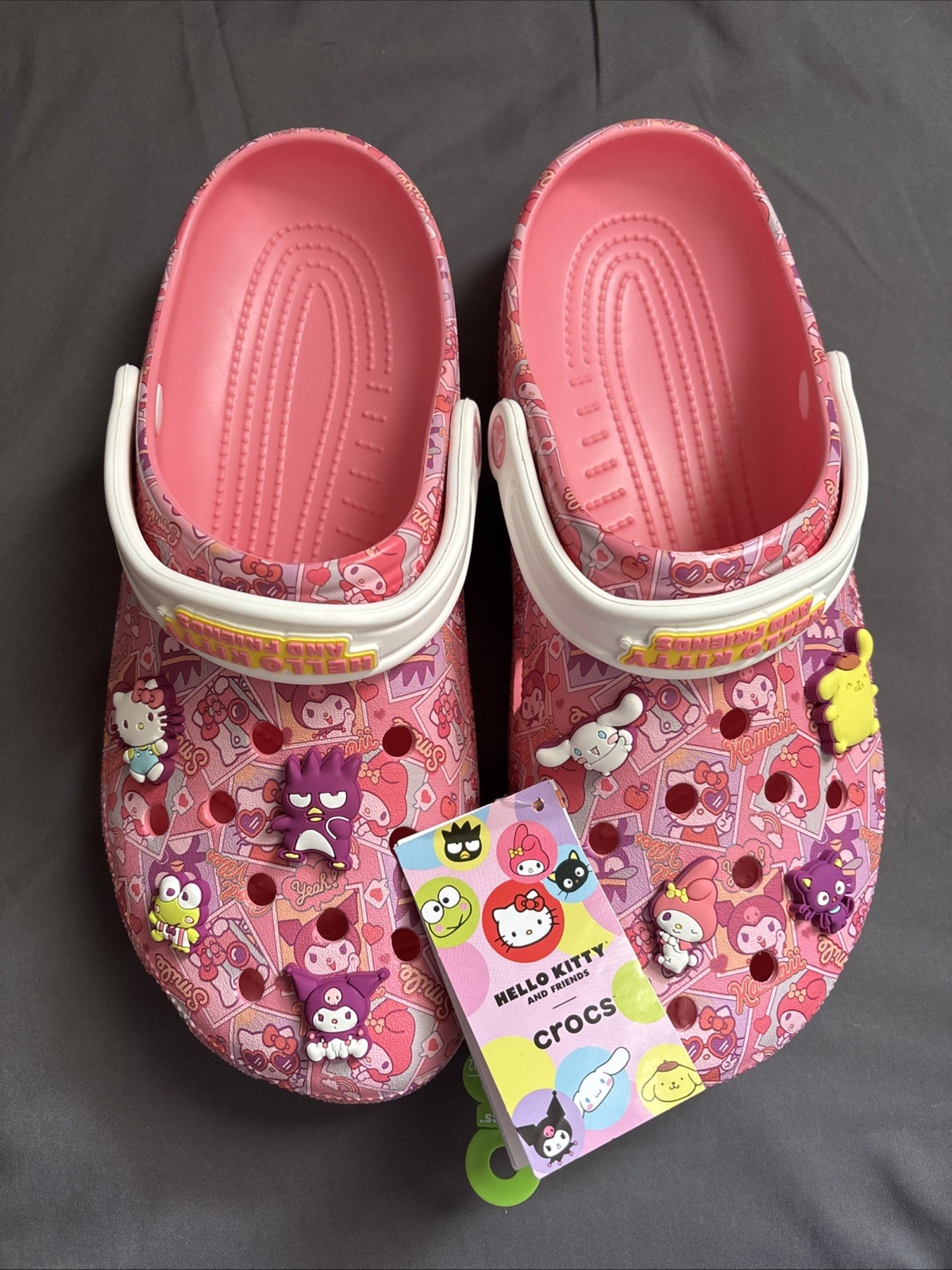 Crocs Hello Kitty and Friends Classic Clog Mens Size 12 Womens Size 14