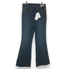 Calvin Klein Super High Rise Flare Jeans Long Tall Repreve recycled size 30 NEW