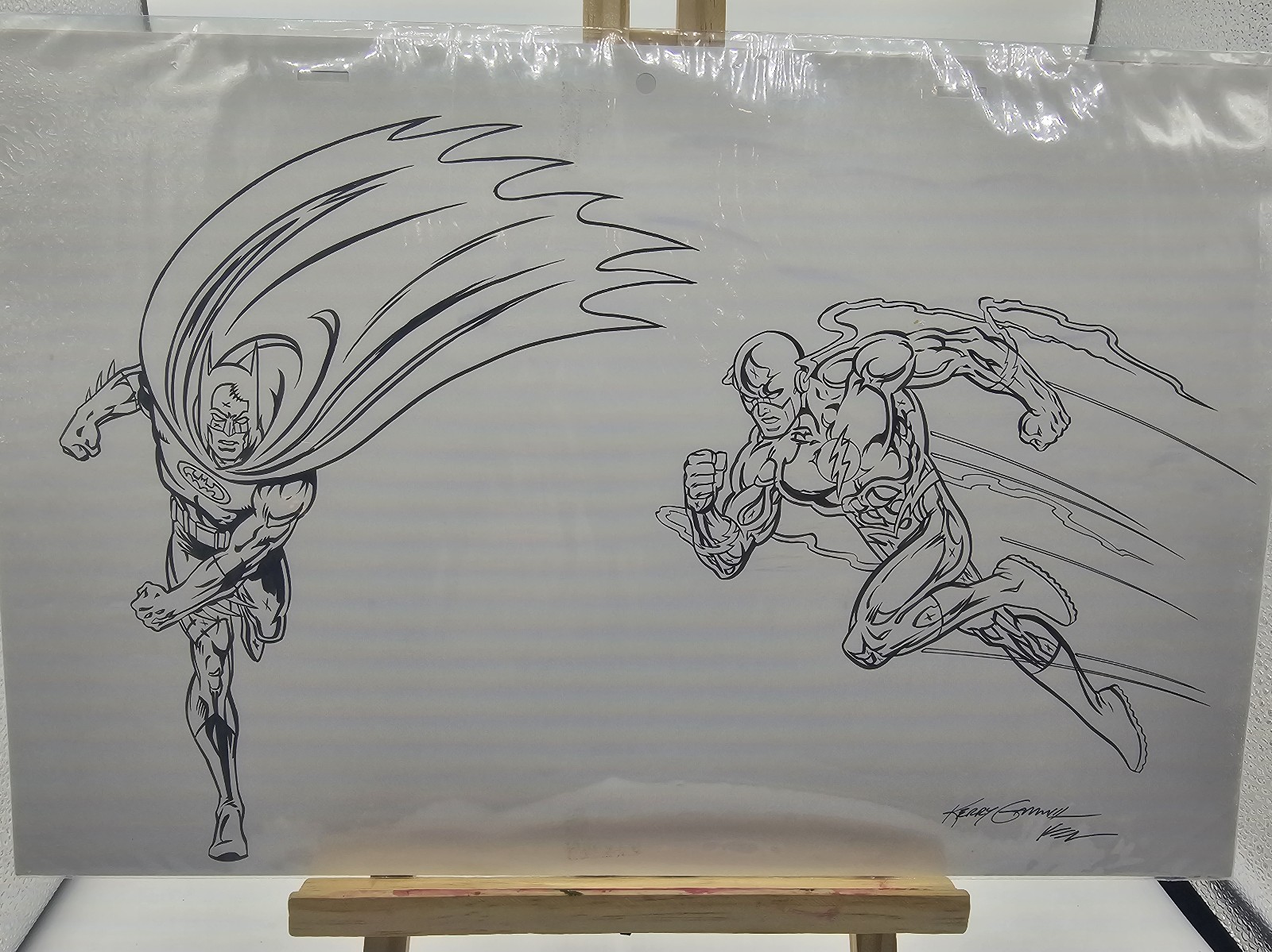 Kerry Gamill Original Pen Sketch