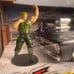 Street Fighter Die Cast Figure and toy vehicle lot of 2