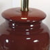 Vintage Baluster porcelain table lamp large