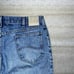 Vintage Lee MR Jeans Baggy Wide Leg Fit Medium Wash Denim Union Made in USA 90s