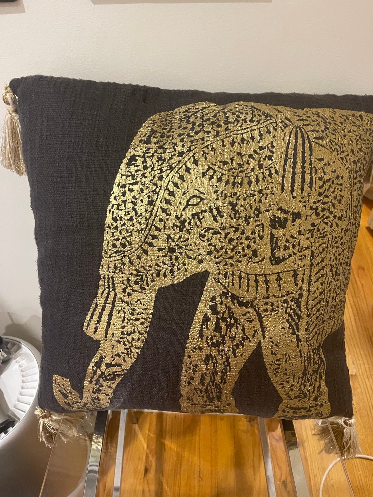 Anthropologie Elephant Throw Pillow