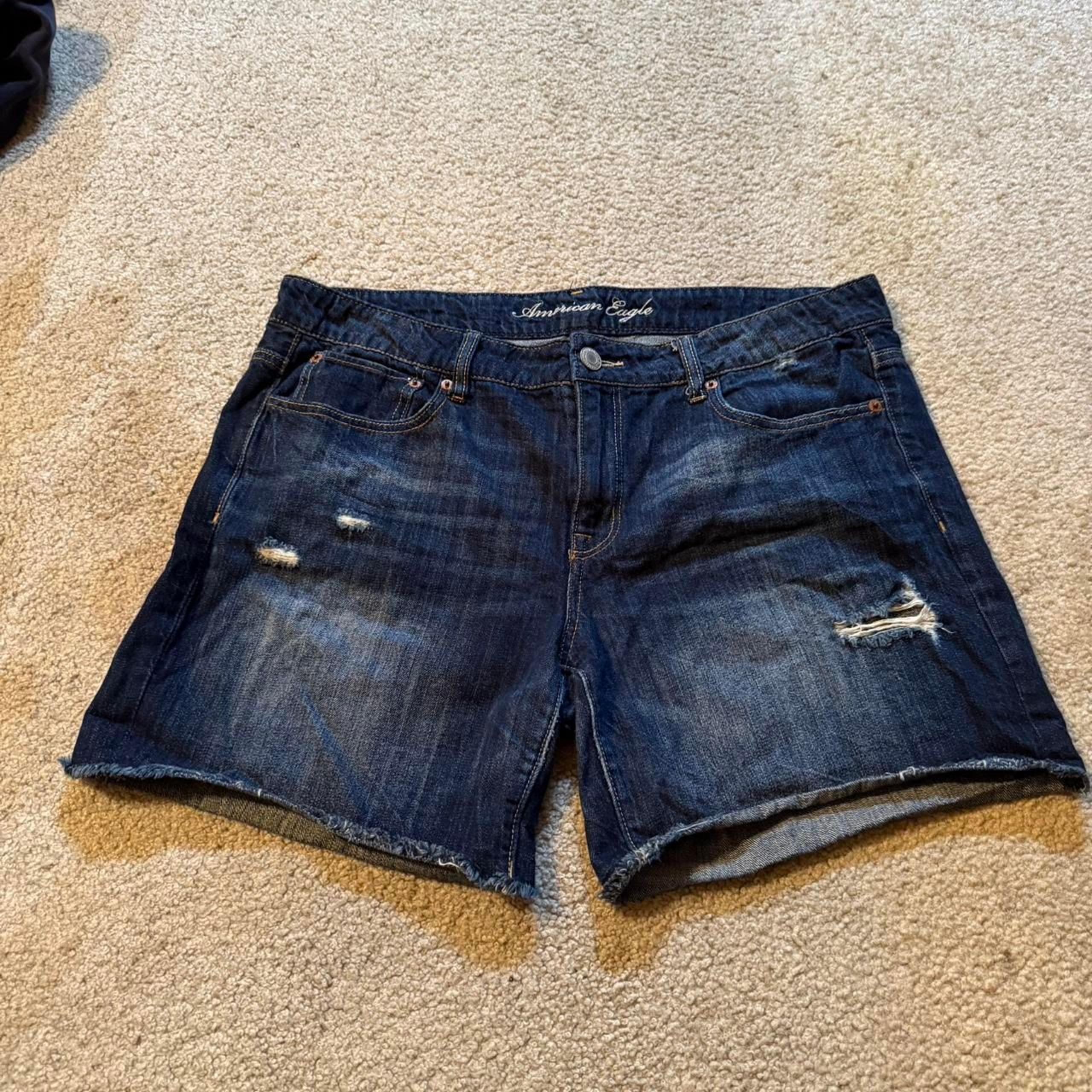 American-eagle-outfitters Women's Navy and Blue Shorts