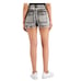 I.n.c. International Concepts High Rise Pleated Front Washed Denim Shorts 10/30