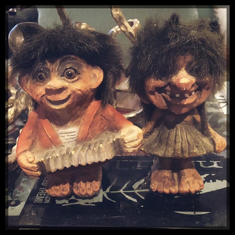 VINTAGE TROLL DOLLS