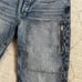 Tommy Hilfiger Blue Aiden Baggy Tapered Multi-pocket Zippered Denim Jeans 31x30