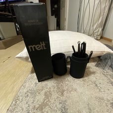 Melt Cosmetics Brush Holder + Brushes