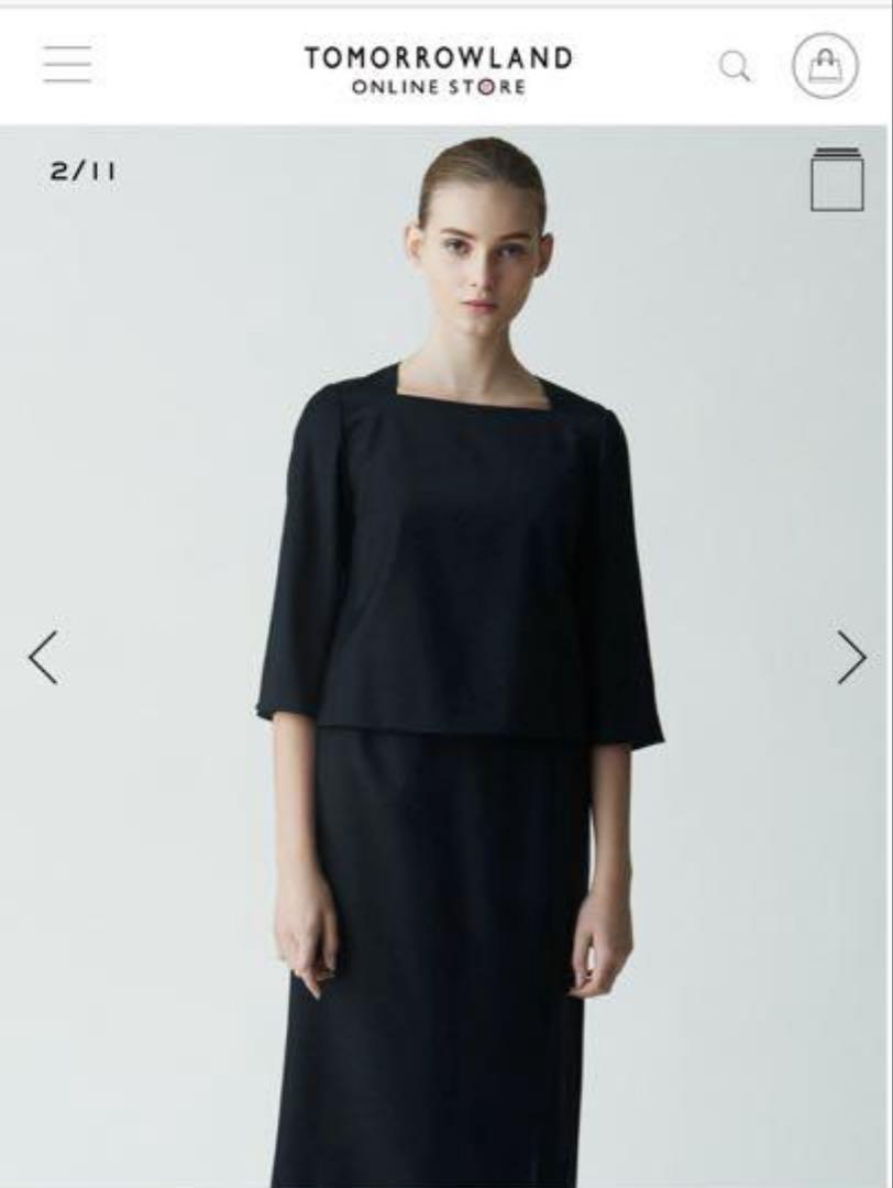 Tomorrowland Formal Ceremony Square Neck Skirt Set-up