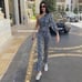 MANGO Polka Dot Jumpsuit (L)