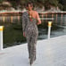 MANGO Polka Dot Jumpsuit (L)