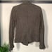 Free People We the Free Military Style Jacket Gray Size L