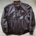 Members Only Leather Jacket Vintage 1X