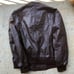 Members Only Leather Jacket Vintage 1X