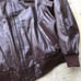 Members Only Leather Jacket Vintage 1X
