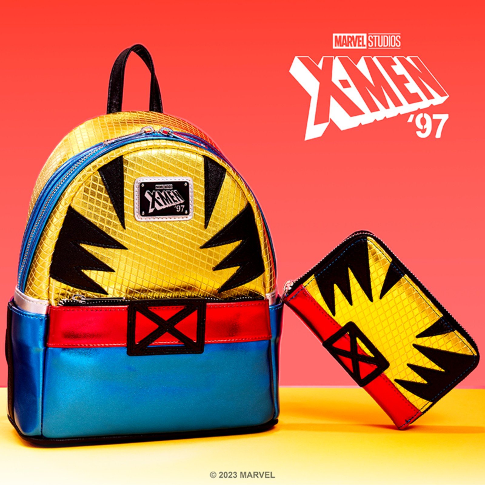 X MEN 97 loungefly Backpack and Wallet New