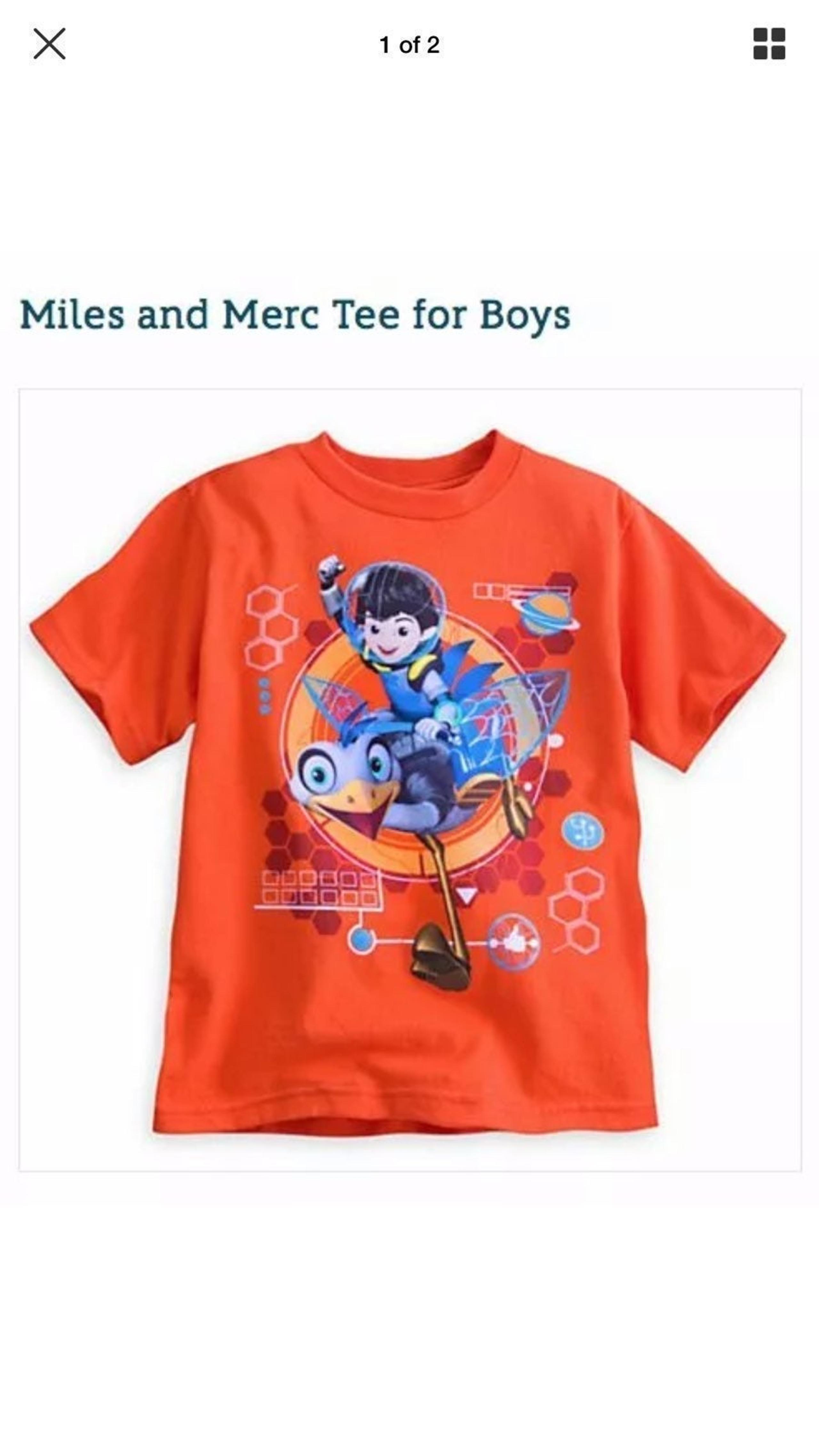 Disney Miles from tomorrowland Boy shirt