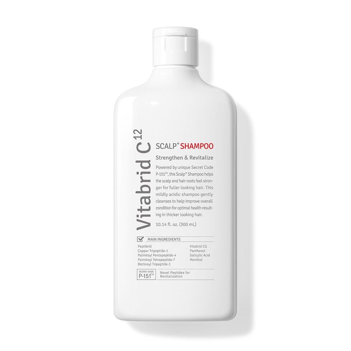 Vitabrid C12 hair growth Shampoo - hair loss prevention, stronger hair and regro