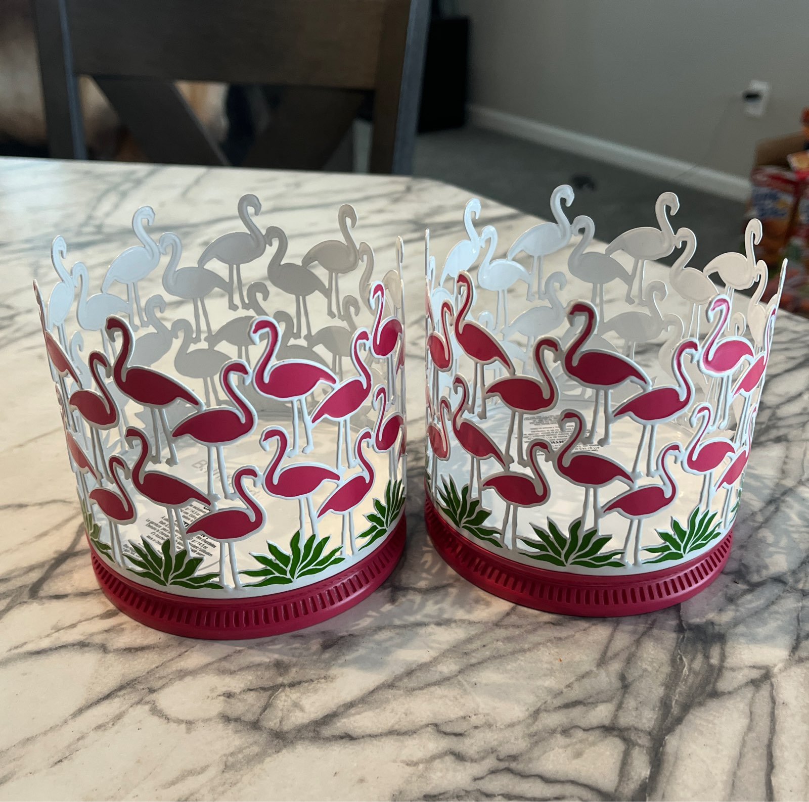 Bath and Body Works candle holders
