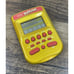 Vintage Yahtzee Electronic Handheld Game Gold Red Hasbro 2002 w Sound WORKING