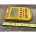 Vintage Yahtzee Electronic Handheld Game Gold Red Hasbro 2002 w Sound WORKING