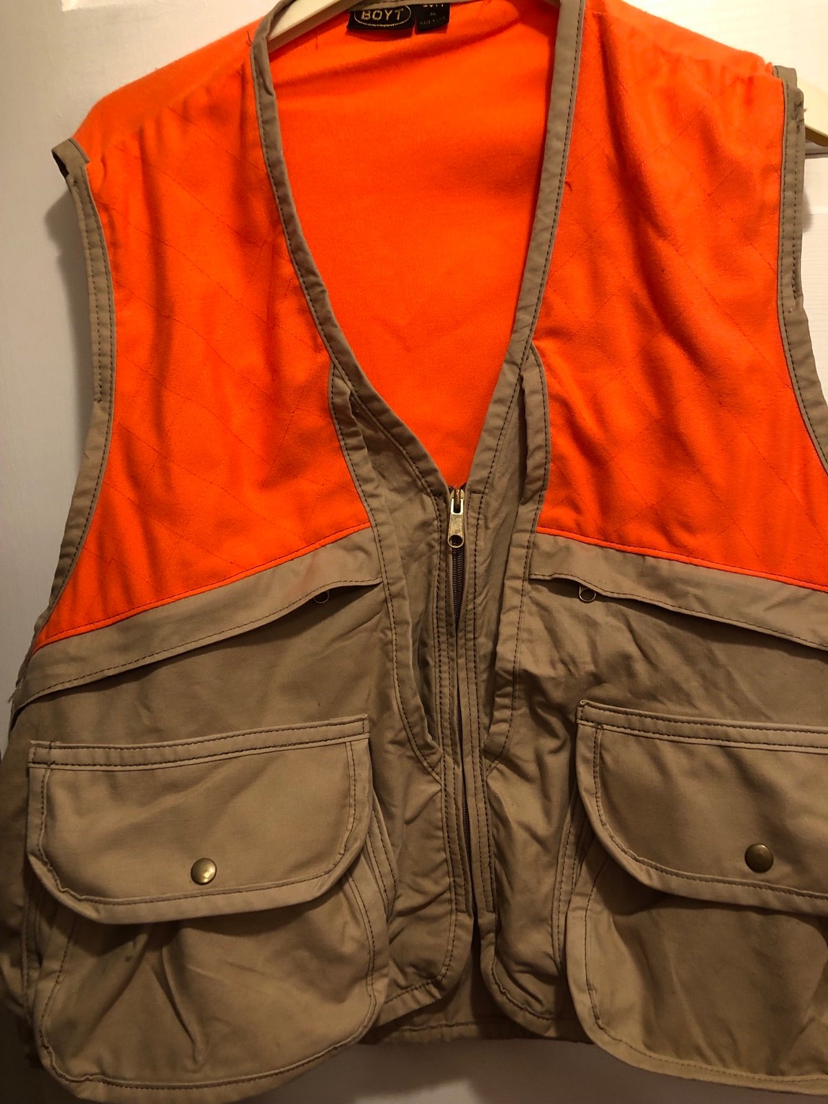 Boyt Cotton Upland Bird Hunting Vest XL in good shape.