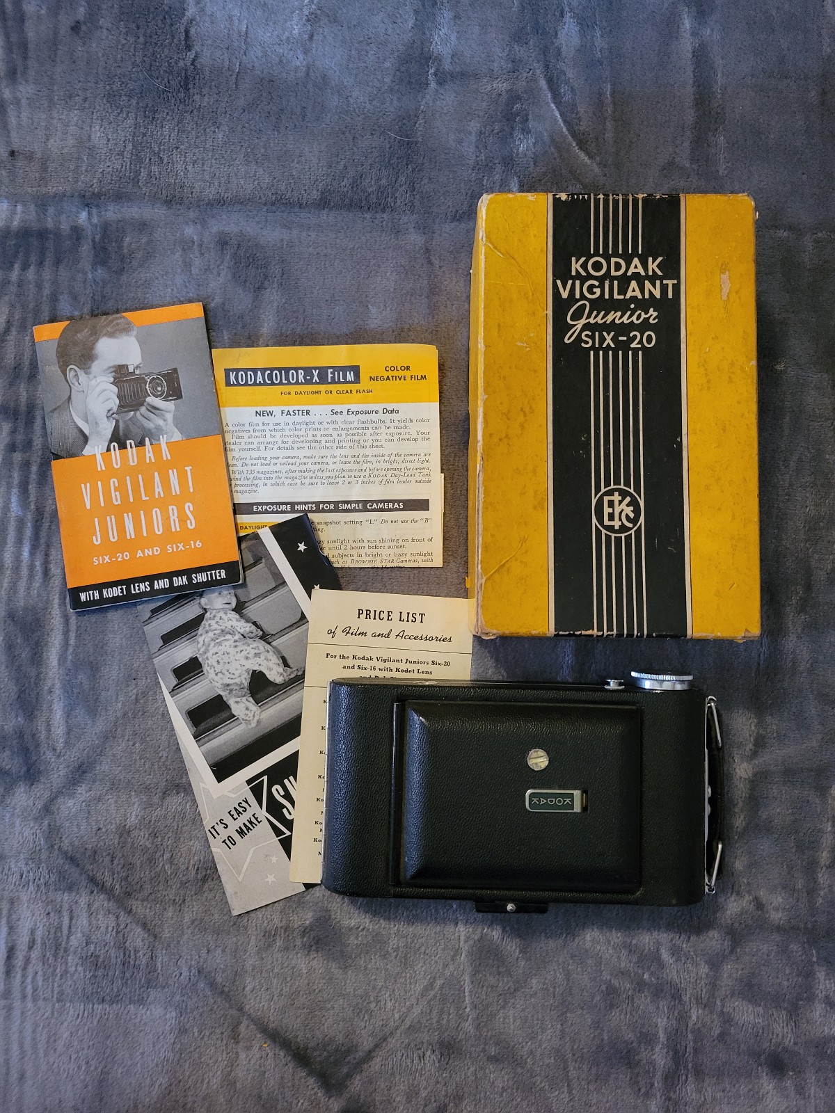 Kodak six-20 vintage film camera