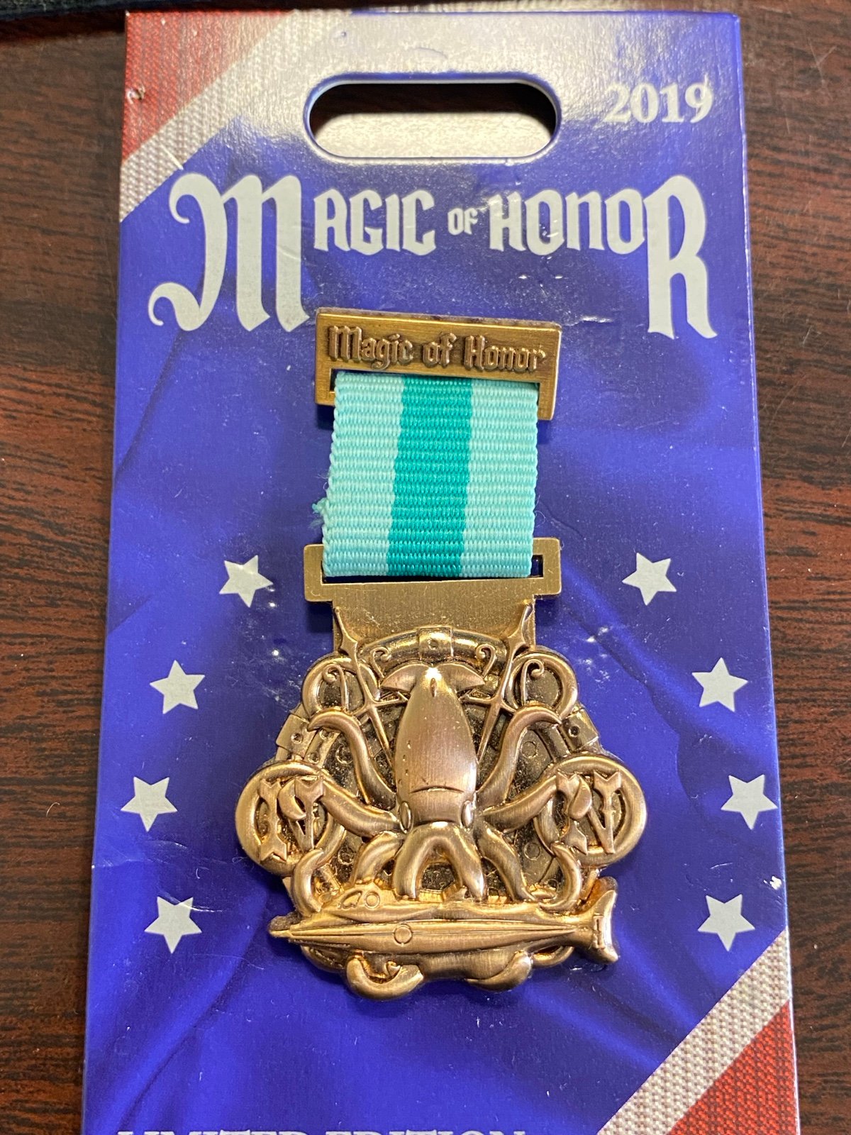 Magic of Honor Nautilus 20,000 LEAGUES UNDER THE SEA Submarine Disney Parks Pin