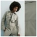 NWT. Zara Greenish Cotton Full Length Jumpsuit. Size S.