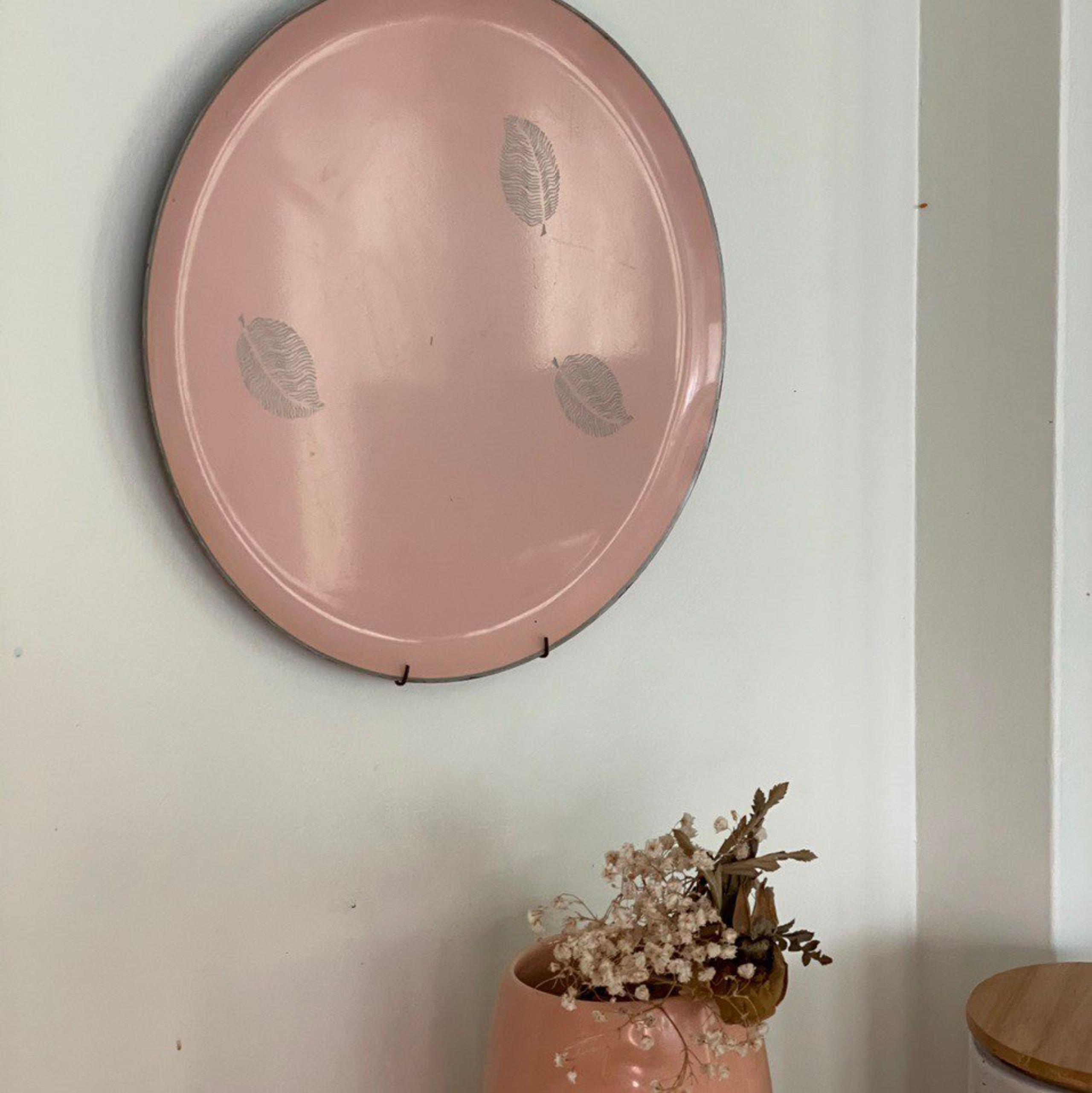 mid century modern decorative plate