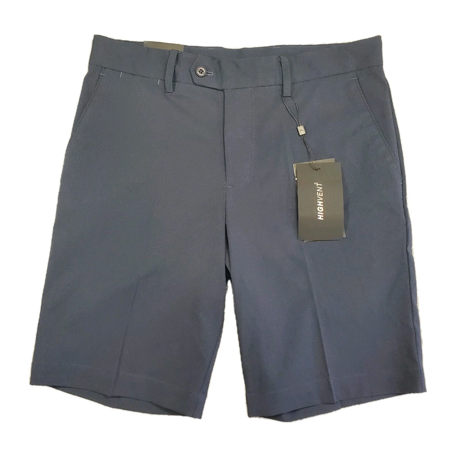 J Lindeberg High Vent Shorts Men 30 Navy Blue Golf Performance Stretch Old Money
