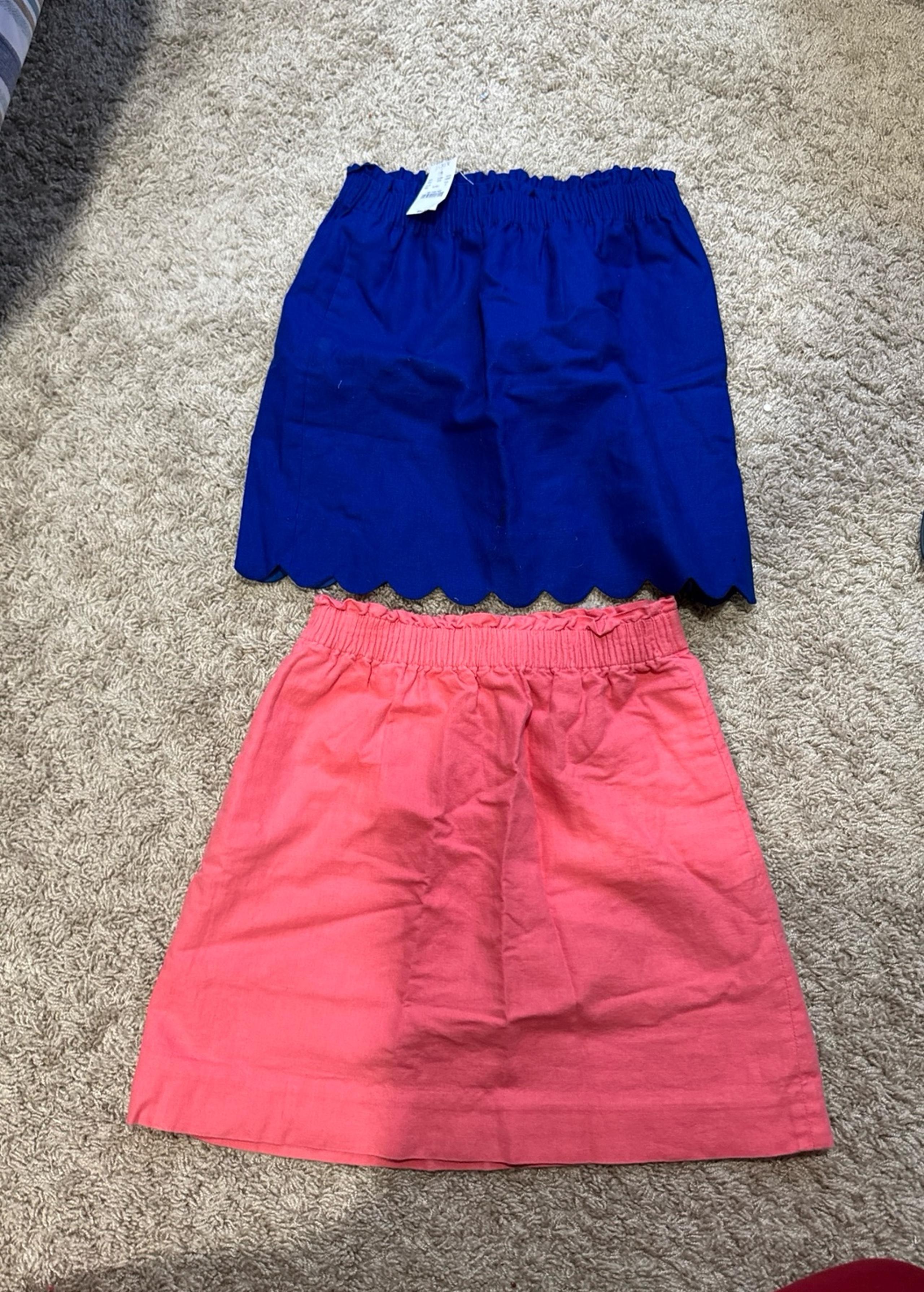 J crew skirts size 4 set of 2 skirts
