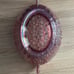 Fenton Vintage Daisy and Buttons Pink Iridized bowl