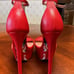 Sexy Yarose Shulzenko Genuine Italian Leather Ankle Strap Platforms EU 39 NWOB
