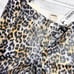 L’Agence Margot High Rise Skinny Jean In White & Gold Leopard NWT Size 25